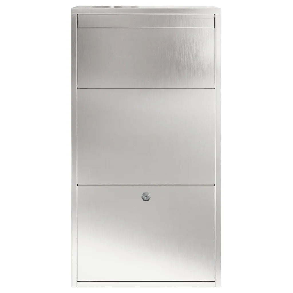 Cassetta per pacchi con archiviazione Argento 44 x 22 x 82 cm CFW4962913