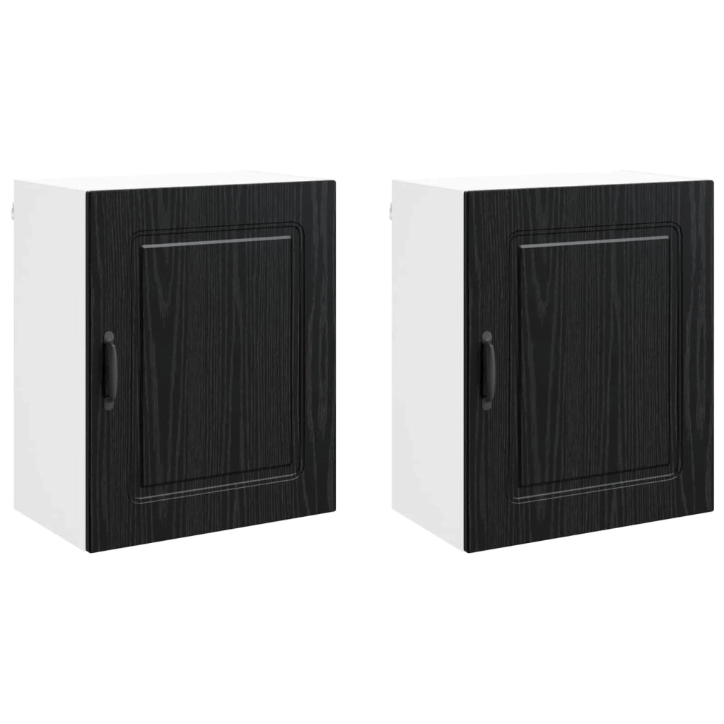 Pannello lavastoviglie Kalmar 2 pcs Rovere Nero 50 x 31 x 60 cm 8003788
