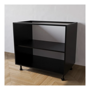 Calandrelli Base Cucina 80 senza ante  L 80 P 55,5 H 72 cm Nero