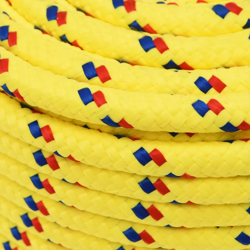 Corda per barca Gialla 14 mm 100 m in Polipropilene 152623