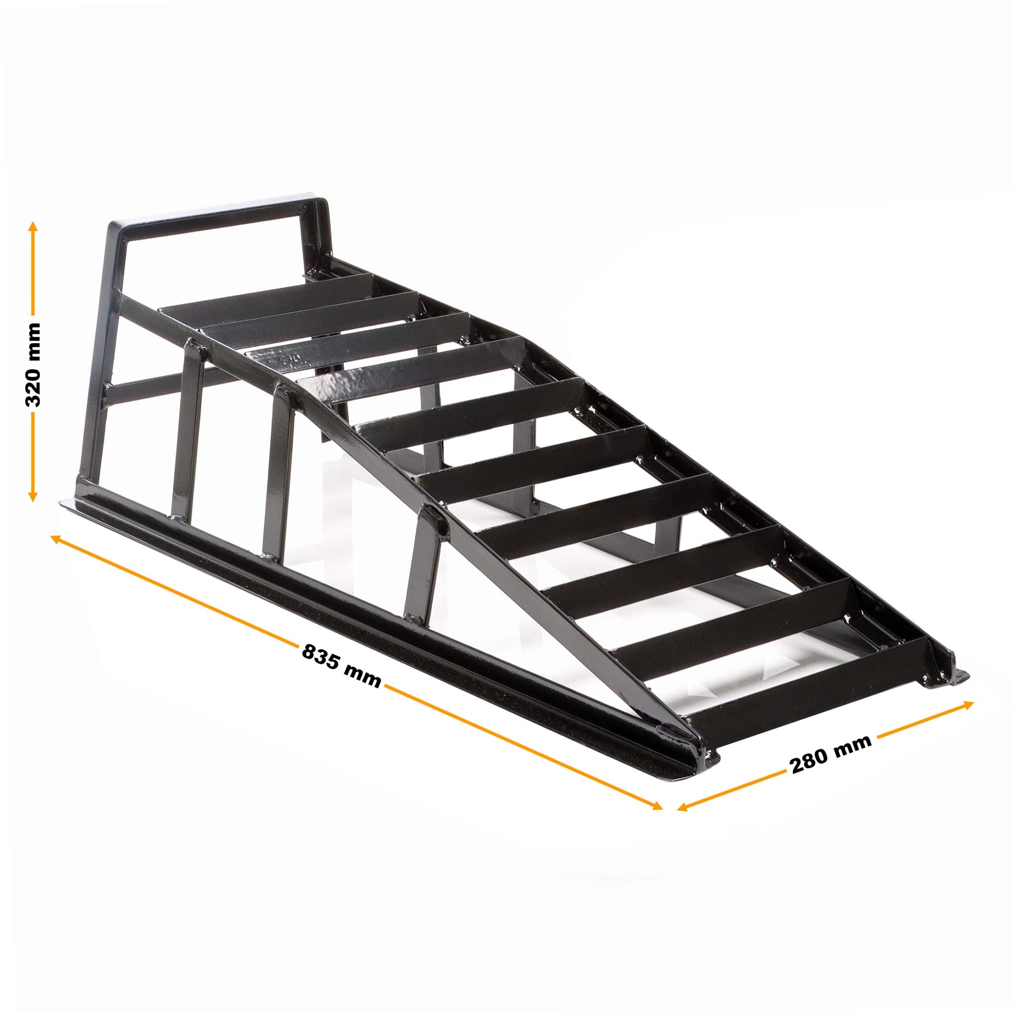 2x Auffahrrampe bis 2t 835x320x280mm