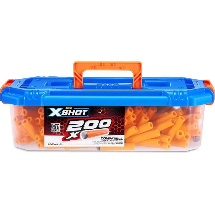Ricarica per freccette - ZURU - Barrel 200 XSHOT Darts - 200 dardi tascabili compatibili con diverse marche