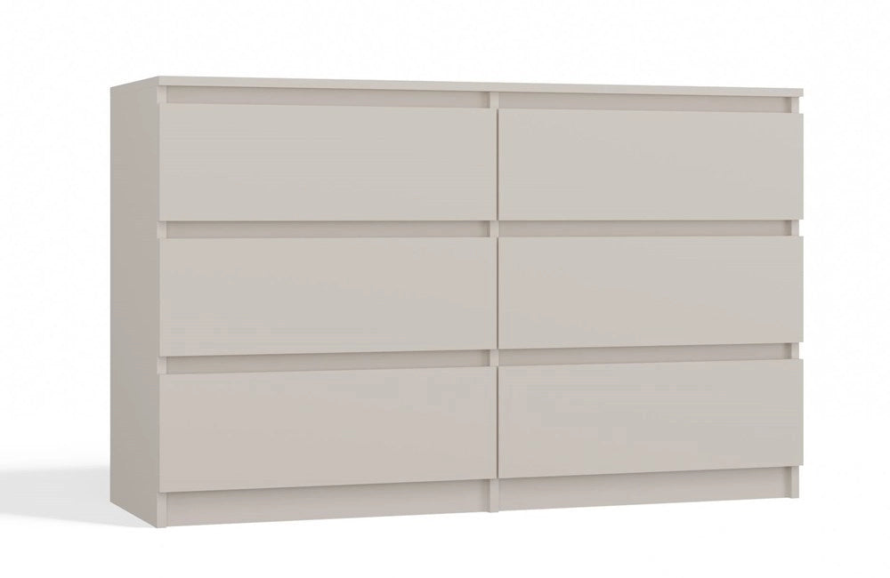 Cassettiera MALWA M6/120 cashmere per camera e soggiorno