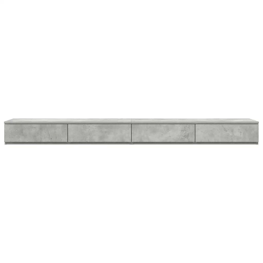 Cassetti per letto Grigio cemento 180 x 36,5 x 16,5 cm 866982
