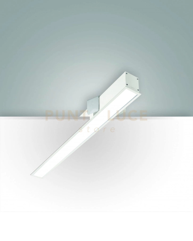 TURNER INCASSO BIANCO LED 29W 3000K 3470LM OPALE IP40 100CM DIMMERABILE DALI