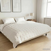 Coperta Ponderata Bianco 200 x 200 cm 13 kg 100% Cotone 205T 42043988