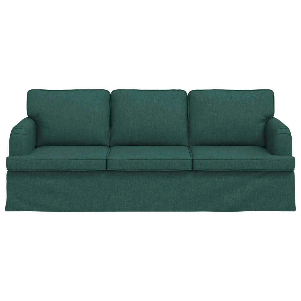 Divano Verde Scuro 201 x 80 x 85 cm Tessuto 42024500