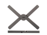 Sottopentola regolabile in silicone colore grigio scuro