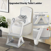 Potty Trainingsedile Bifase per Bambini – Sedile per Bambini con Sostegno, Protezione per le Mani e Suola Antiscivolo per i Piedi