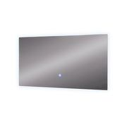 Vicco Specchio bagno Vetro 80 x 40 cm con retroilluminazione