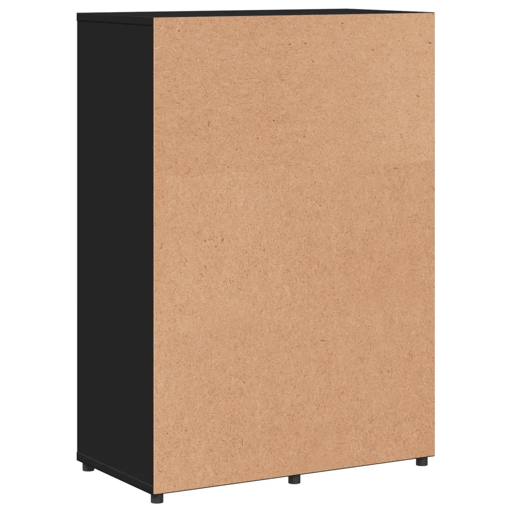 Credenze 2 pz Nere 60x31x84 cm in Legno Multistrato 3276589
