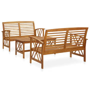 Set di mobili da giardino mobili da esterno set da 3 pezzi legno massello di acacia 02_0016023
