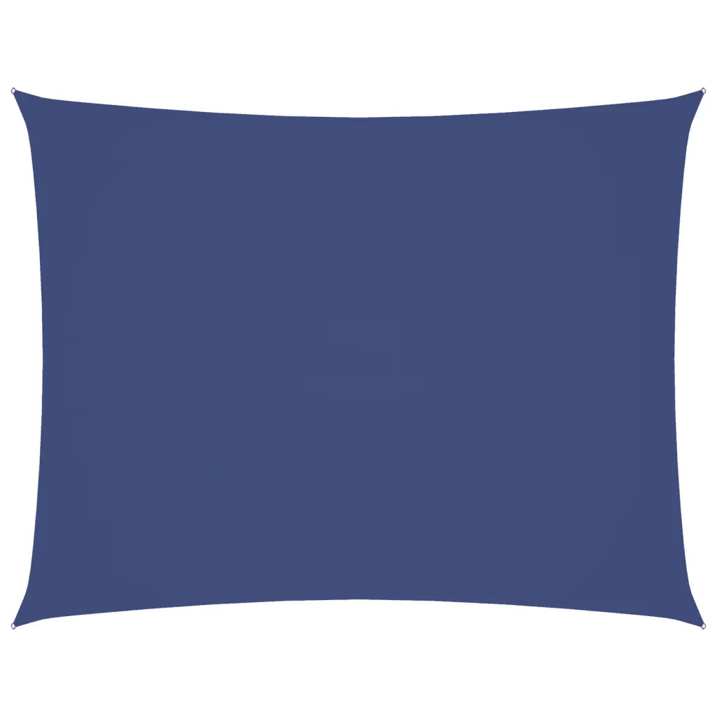 Parasole a Vela Oxford Rettangolare 2,5x4 m Blu