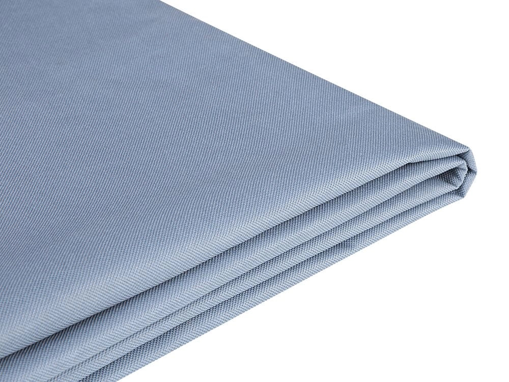 Copertura per mobili da giardino Copertura antipioggia in poliestere PVC grigio 255 x 180 x 70 cm
