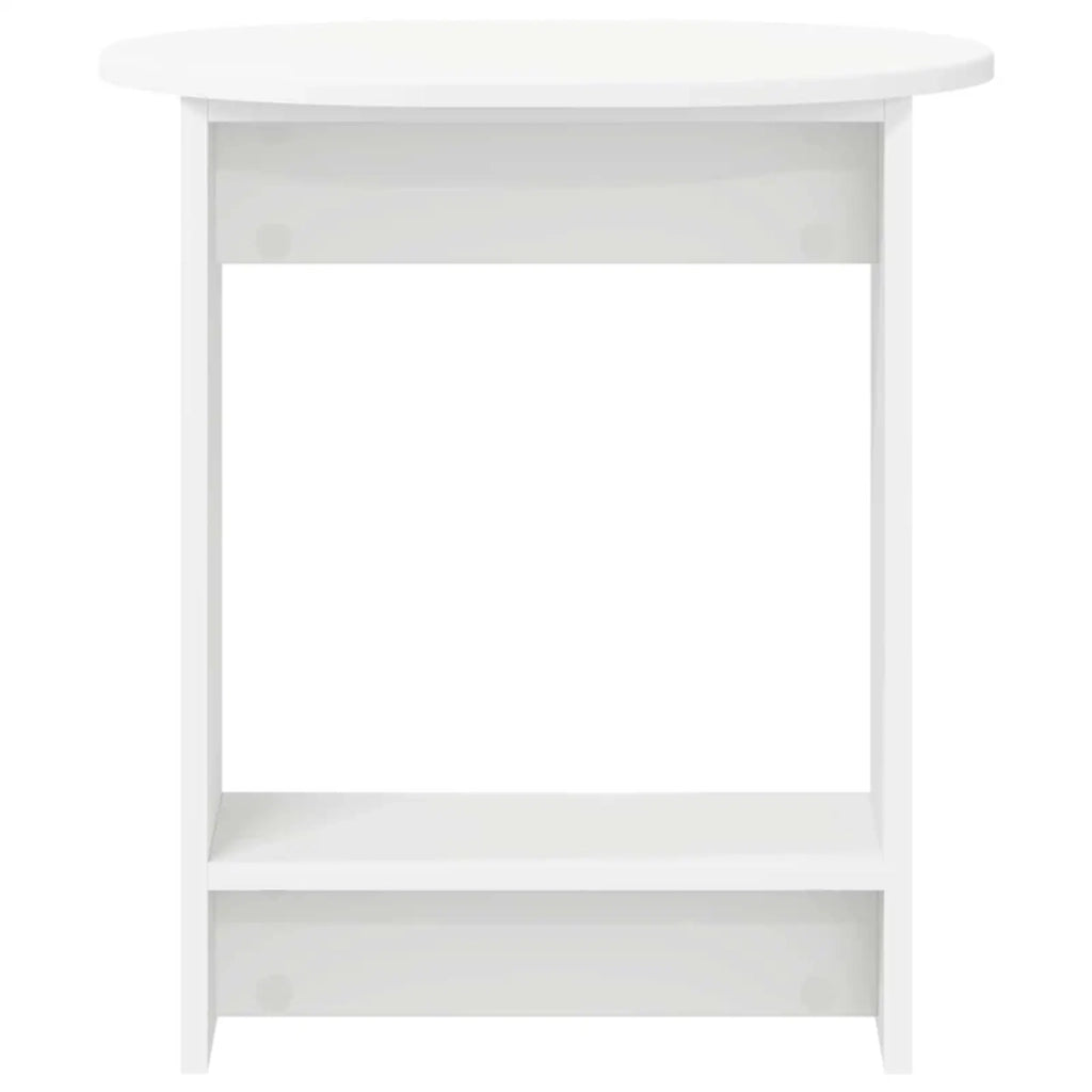 Tavolo laterale Bianco 50 x 39,5 x 55 cm Legno ingegnerizzato 899852