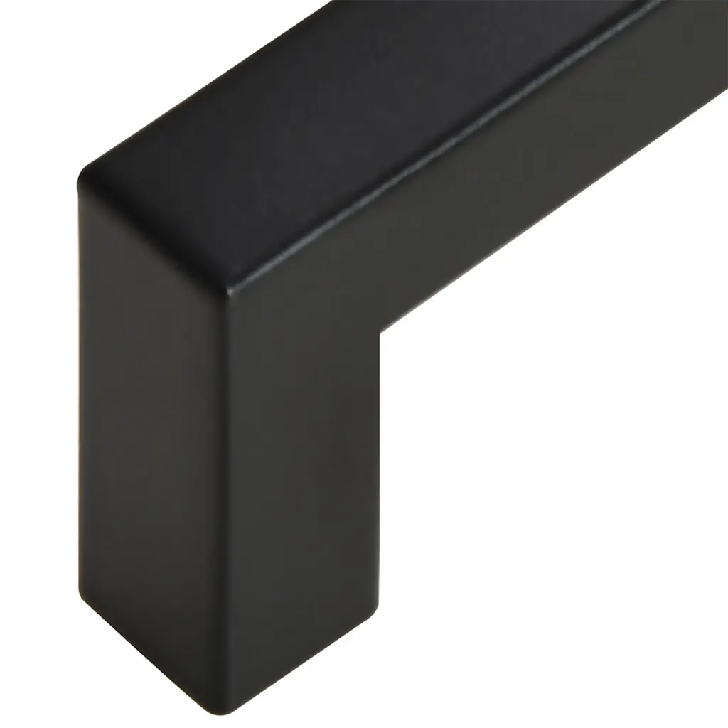 Maniglie per Mobili 10 pz Nere 96mm in Acciaio Inox CFW3564195