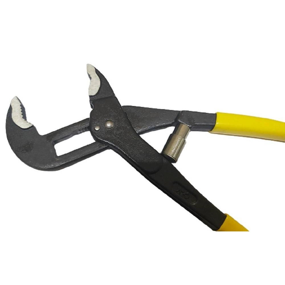 Trade Shop - Chiave 240 Mm A Becco Auto Regolabile Pinze Gira Tubo Dadi Regolazione -
