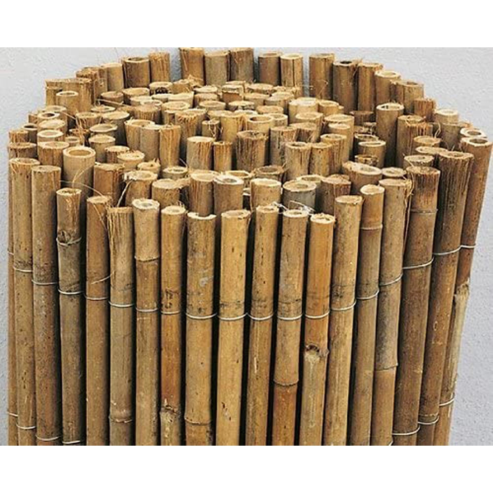ARELLA CANNICCIO BAMBOO STUOIA CANNETTE RILEGATE Ø14-18mm CANNA PULITA 3x1,5m STARS VIRIDEX 4208037