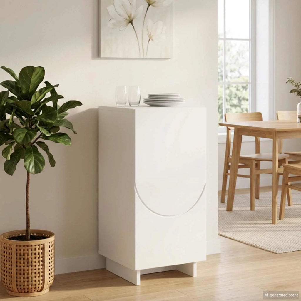 Credenza Bianco 33,5 x 34,5 x 75 cm Legno ingegnerizzato 8011504