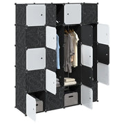 Organizzatore Portaoggetti con 20 Cubi e Aste per Appendere PP 4019586