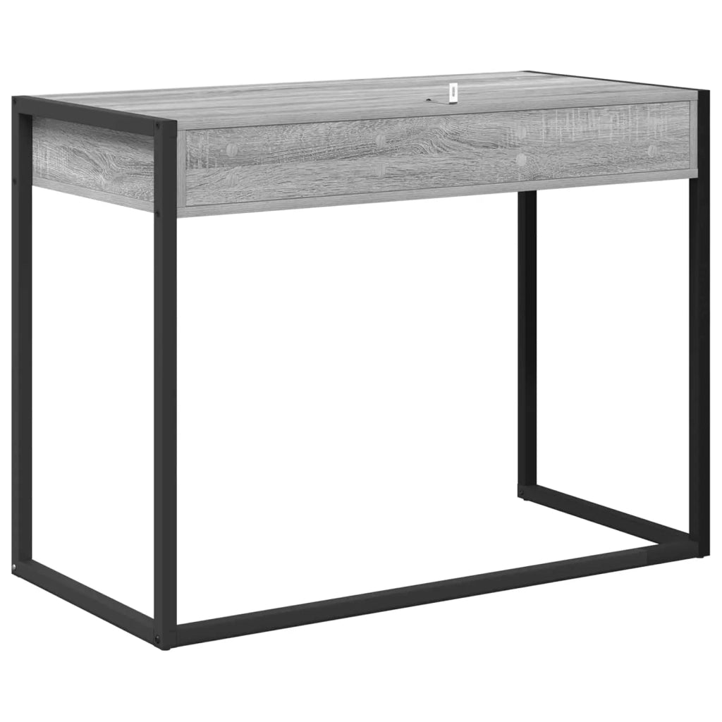 Scrivania Grigio Sonoma 100 x 50 x 75 cm Legno multistrato 886477