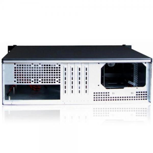 Chassis Industriale da Rack 19'' 3U Ultra Compatto Nero