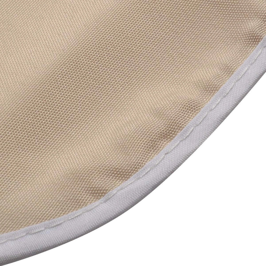 Tettuccio per Dondolo, Tetto di Ricambio per Dondolo da Giardino, Varie Dimensioni e Colori Disponibili (168 x 115 cm, Beige)