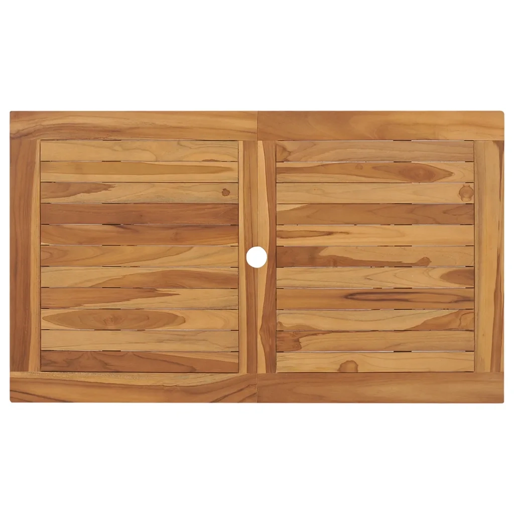 Set da Pranzo da Giardino 7 pz in Legno Massello di Teak 3059602
