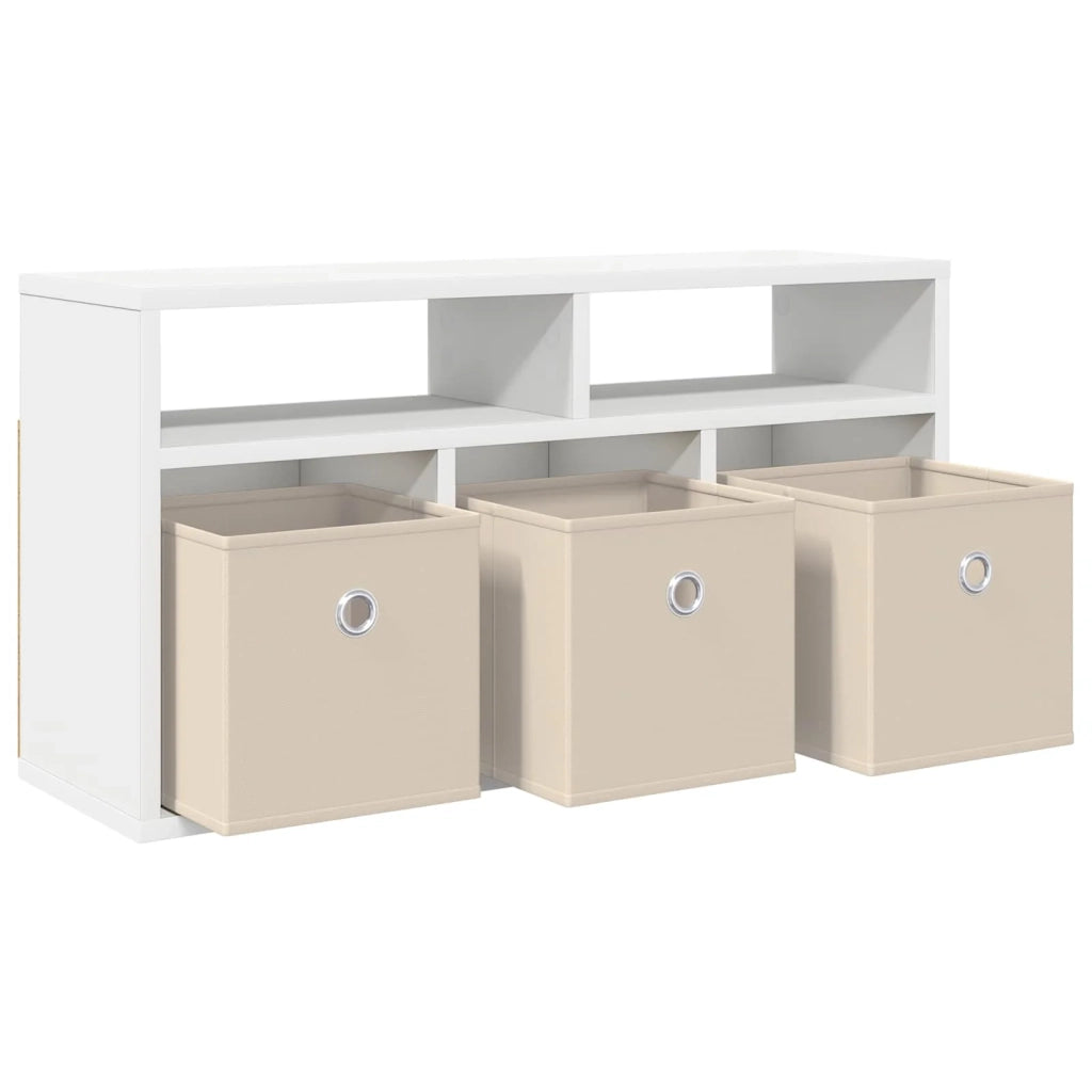 Lowboard con cassetto Bianco 72 x 22,5 x 38 cm CFW4526128
