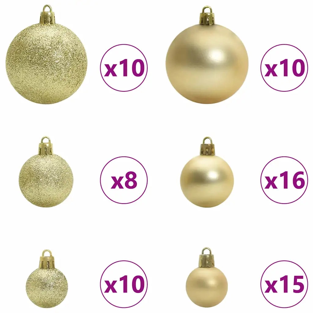 Albero di Natale artificiale con 300 LED Verde 270 cm 3394982