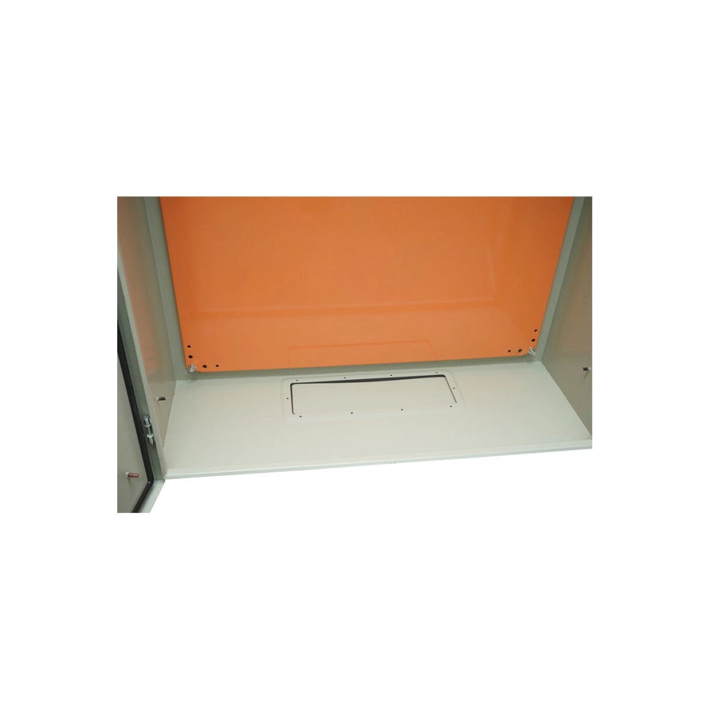 Quadro elettrico metallico con controquadro, PT 1000x800x300mm, IP65