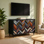 Mobile TV OMMEN 69 x 33 x 50,5 cm Rovere Nero 8007019