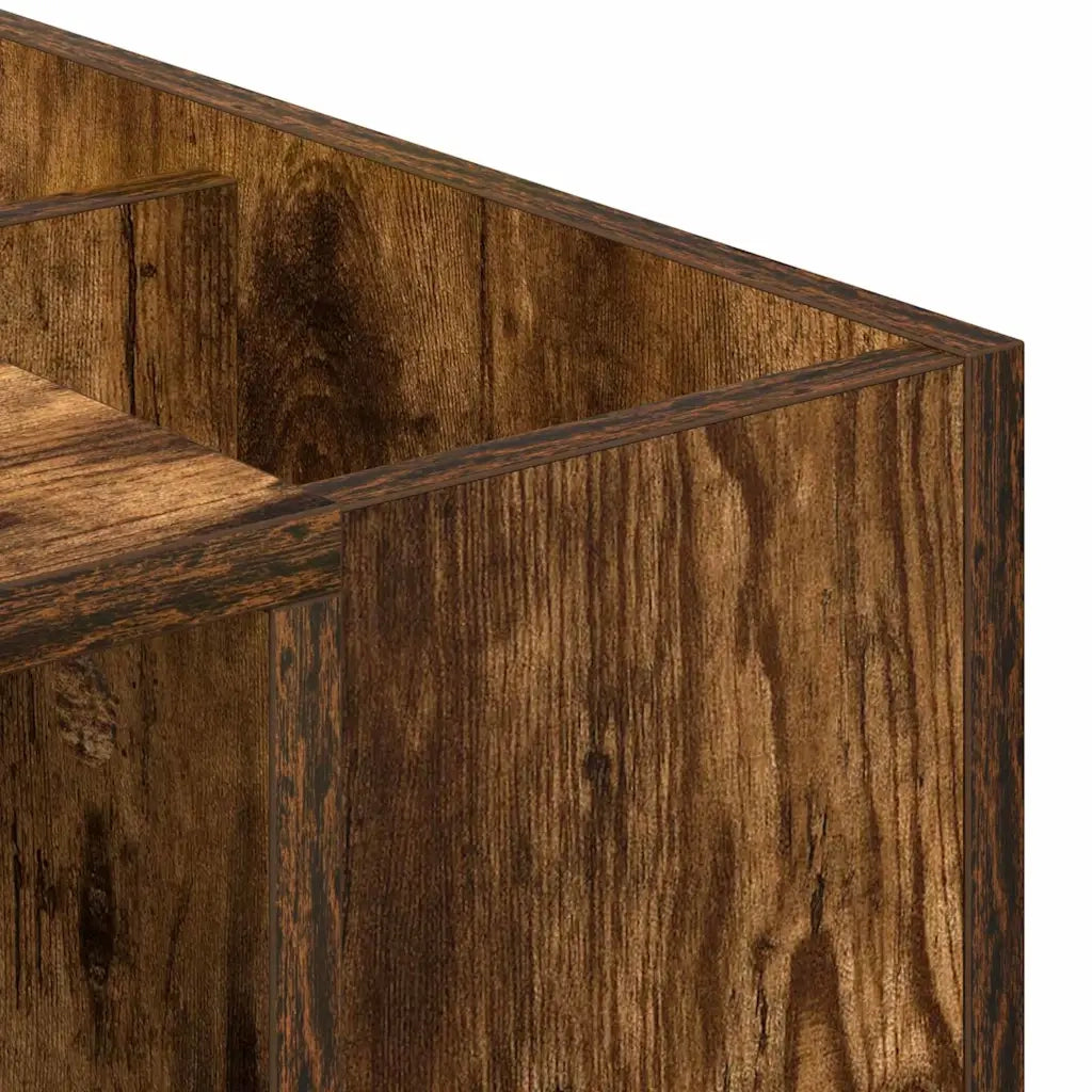 Scrivania Rovere fumé Legno ingegnerizzato 109 x 50 x 78 cm 891204