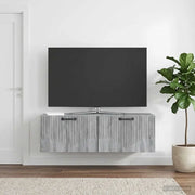 Mobile Porta TV da Muro Grigio Sonoma 98 x 31 x 30 cm 899071