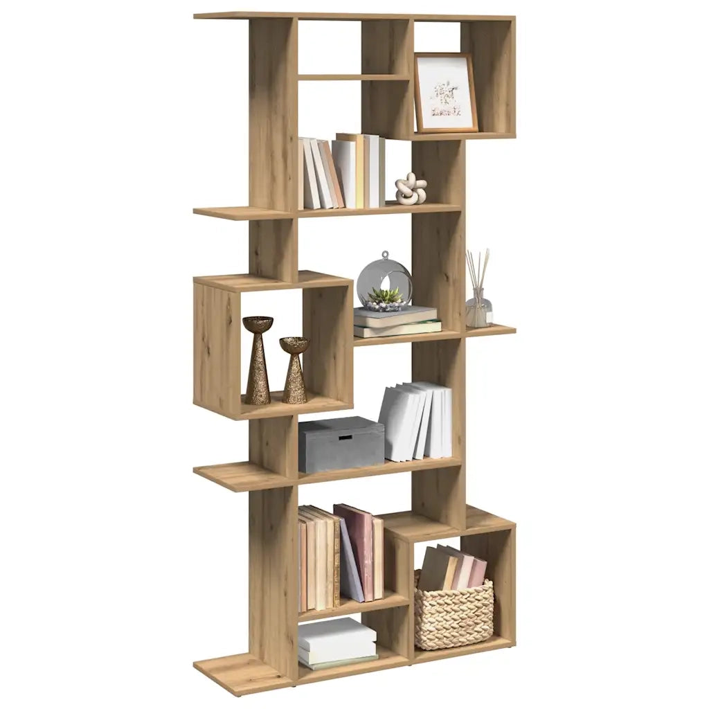 Libreria Rovere Artigianale 92x29x188 cm in Legno Multistrato 3310324