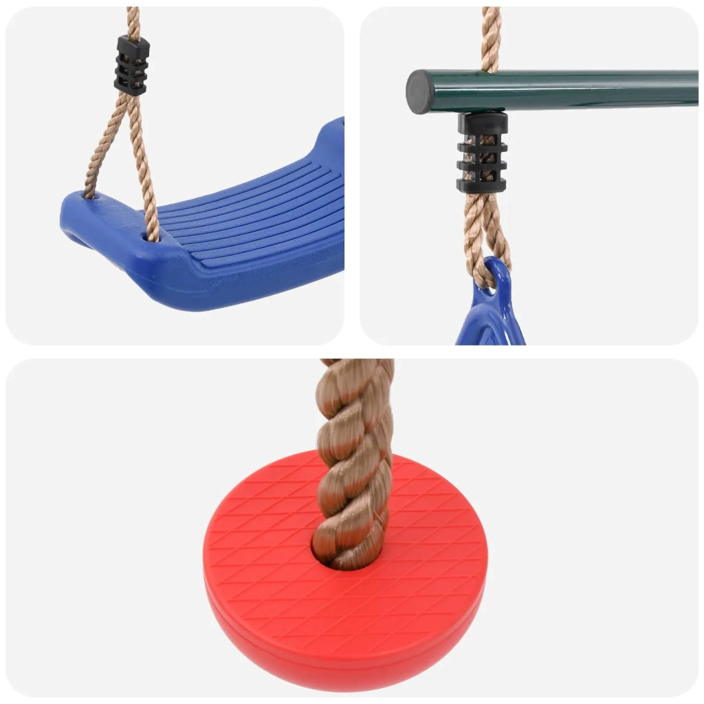 Set di Altalene per Esterni Multicolore Acciaio e PE 3429833