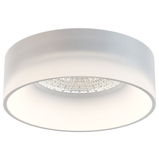 Faretto da incasso Downlight in Acrilico Pauline Bianco