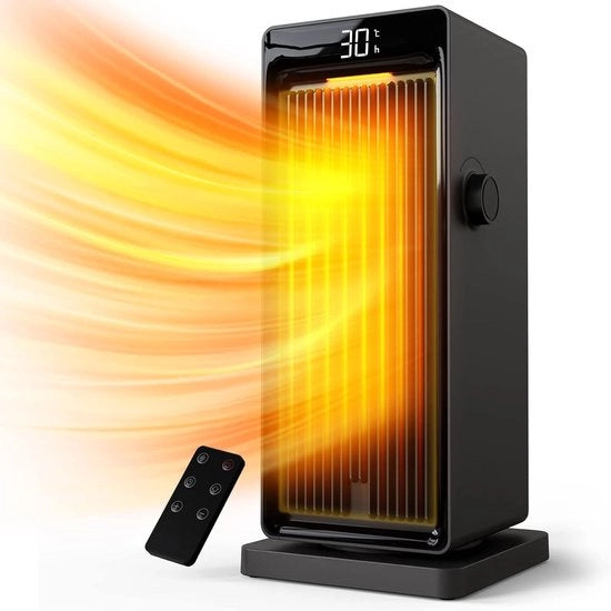 Riscaldatore elettrico - Riscaldamento elettrico - Radiatore elettrico - Economia di energia - Timer a 24 ore - Protezione contro sovraccaloramento