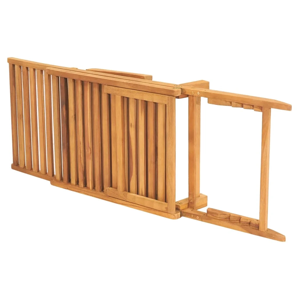 Lettino prendisole sedia a sdraio lettino prendisole letto da giardino mobili da esterno per patio legno massello di teak 02_0012712