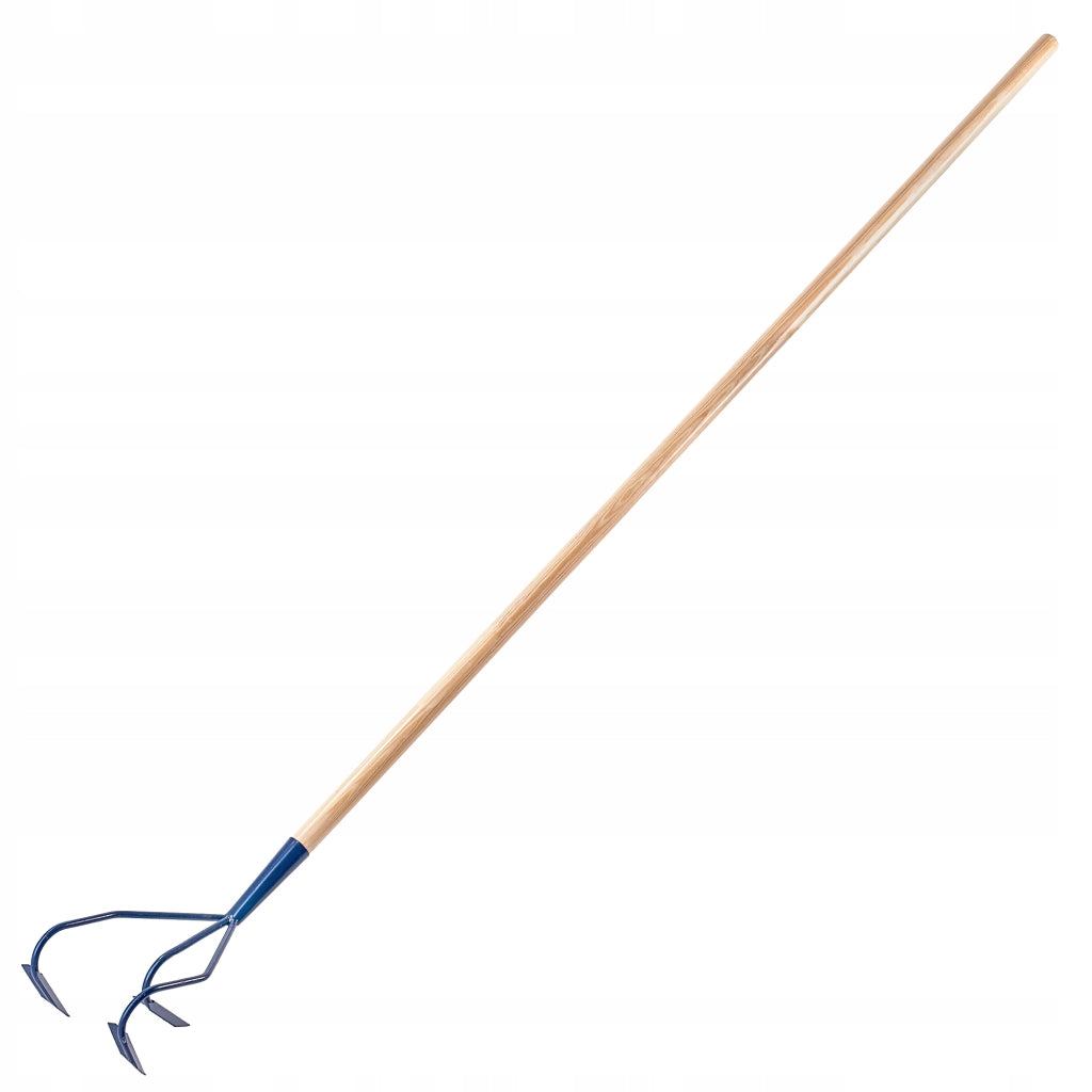 KADAX Coltivatore manuale per terreno, allentatore per giardino, 170 cm, artigli robusti