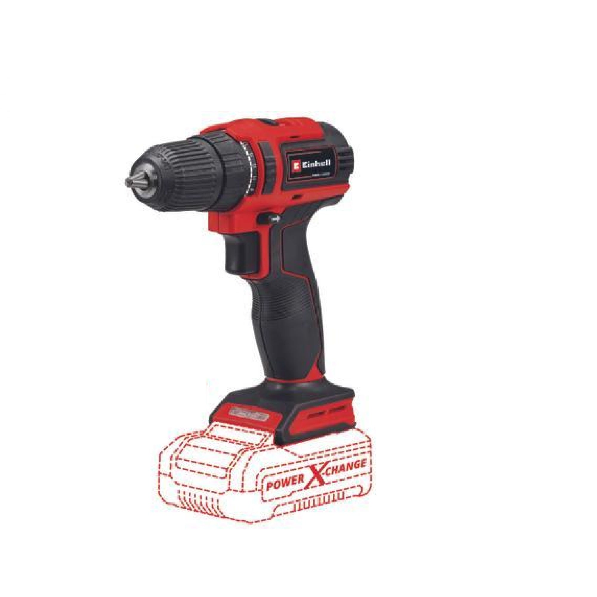 Trapano a batteria TE-CD 18/40 Li BL Solo EINHELL 2 velocità per forare e avvitare n. giri regolabile