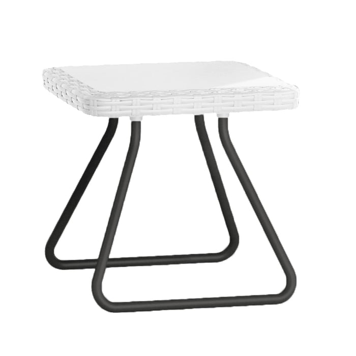 Keter Set Mobili da Patio 3 pz Rio Bianco 218155 405985