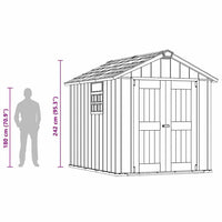 Keter Casetta da Giardino Oakland 759 Antracite 404245