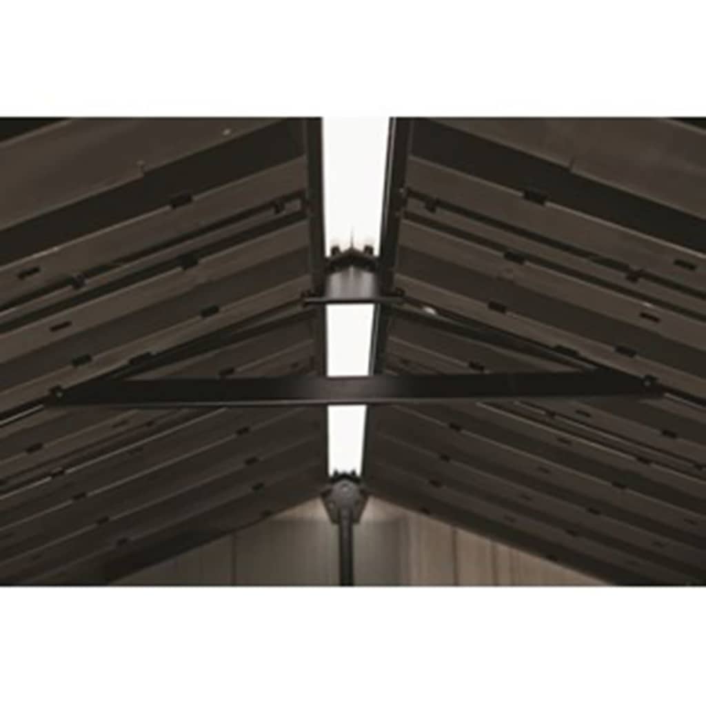 Casetta da giardino casetta per cabine casetta per riporre gli attrezzi casetta per esterni robusta Oakland 7511 grigio 02_0042385