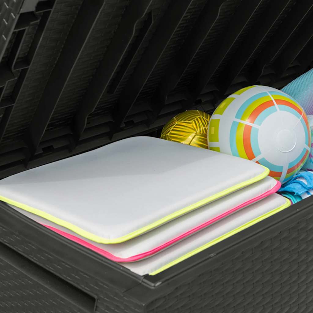 Keter Contenitore da Giardino Capri 302 L Antracite 407756