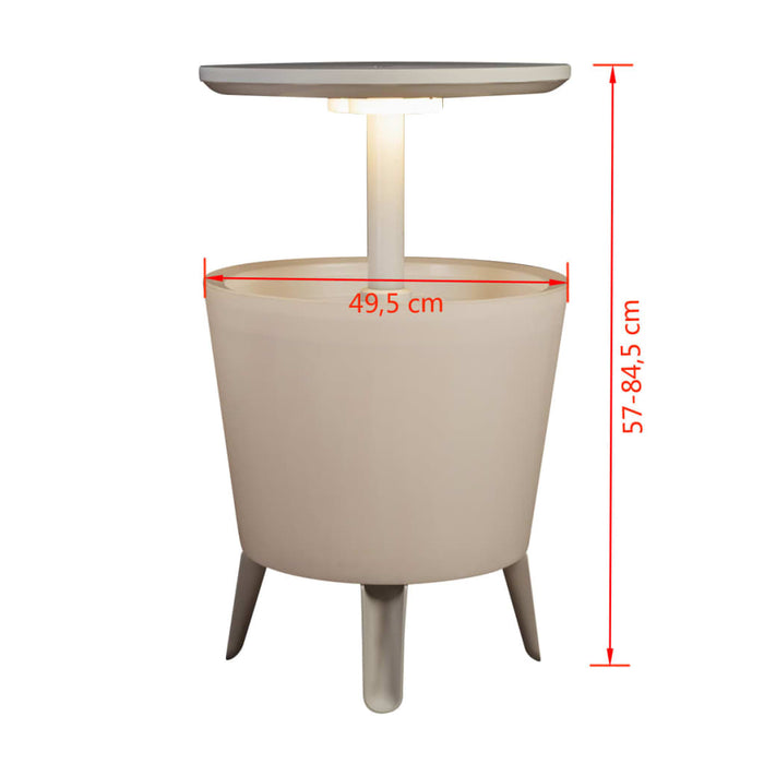 Keter Bar Refrigerante Illuminato Bianco 232924 407757