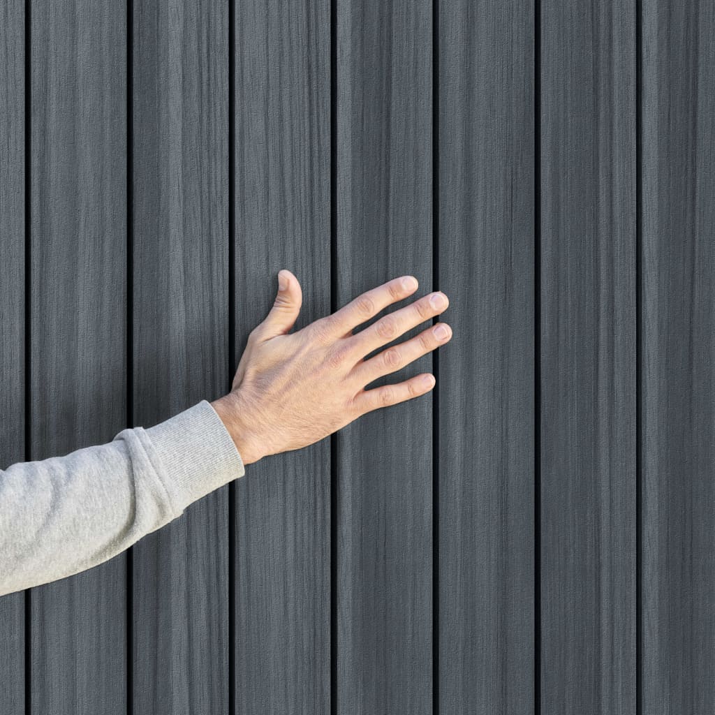 Keter Casetta da Giardino Darwin 46 Aspetto Legno Grigio 432439