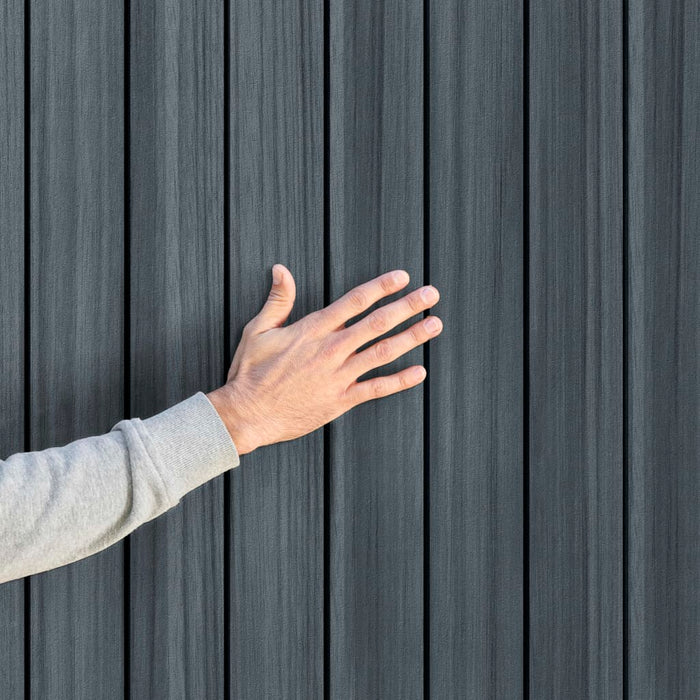 Keter Casetta da Giardino Darwin 46 Aspetto Legno Grigio 432439