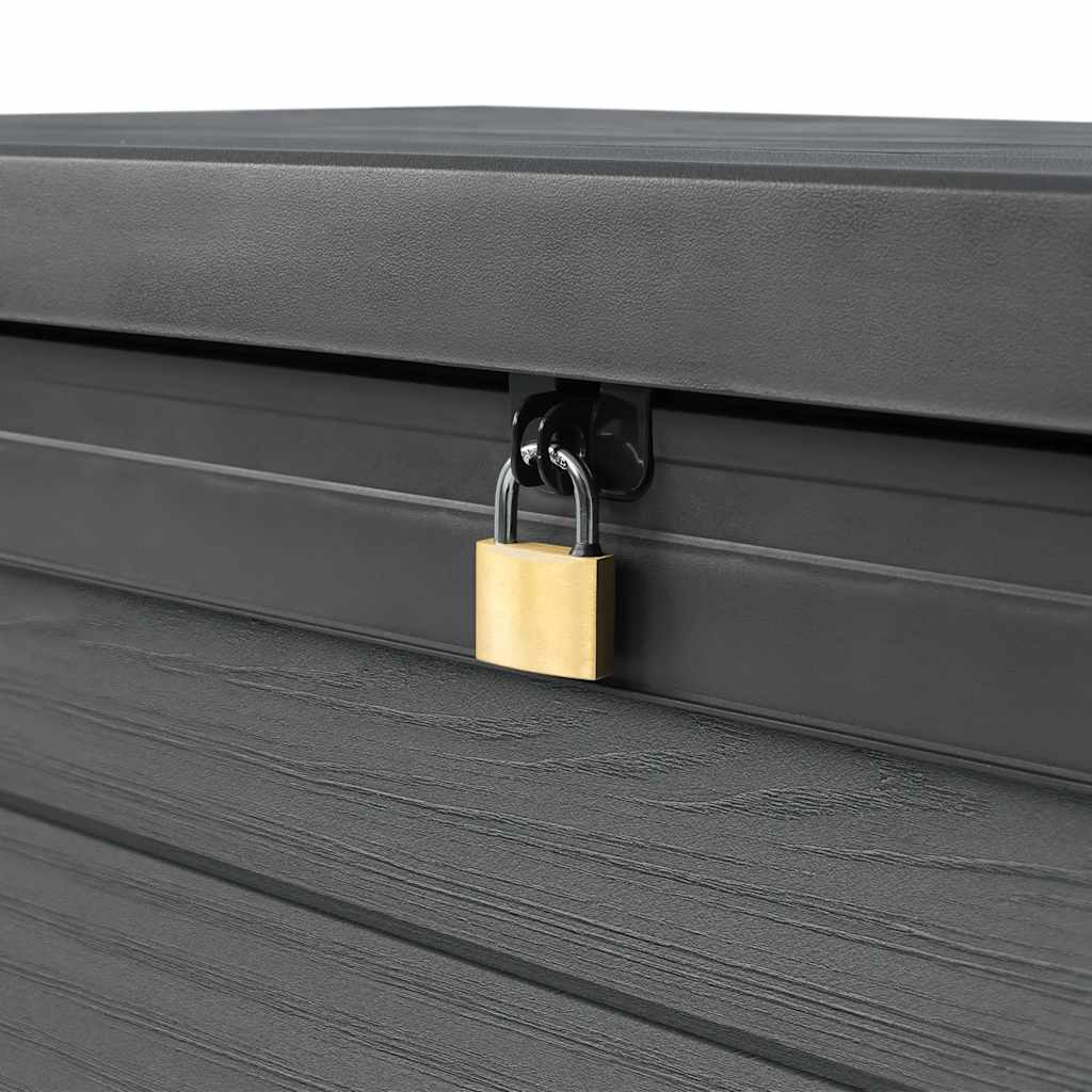 Keter Contenitore Portaoggetti da Esterno Cortina 570 L Grigio 446823