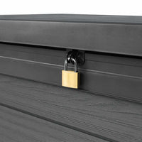 Keter Contenitore Portaoggetti da Esterno Cortina 570 L Grigio 446823